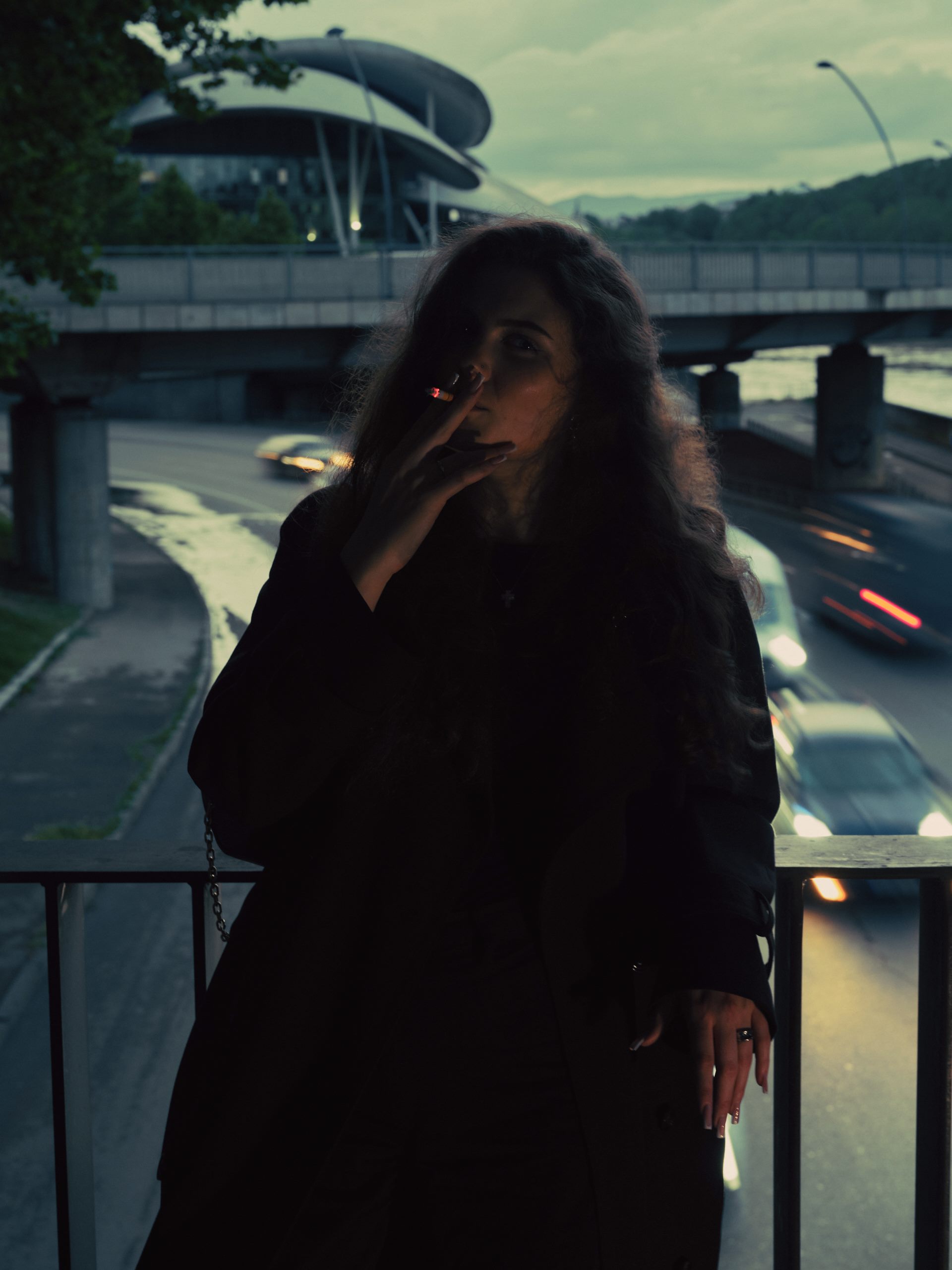 Portrait made on location in Tbilisi, shot on medium format - frame 7
