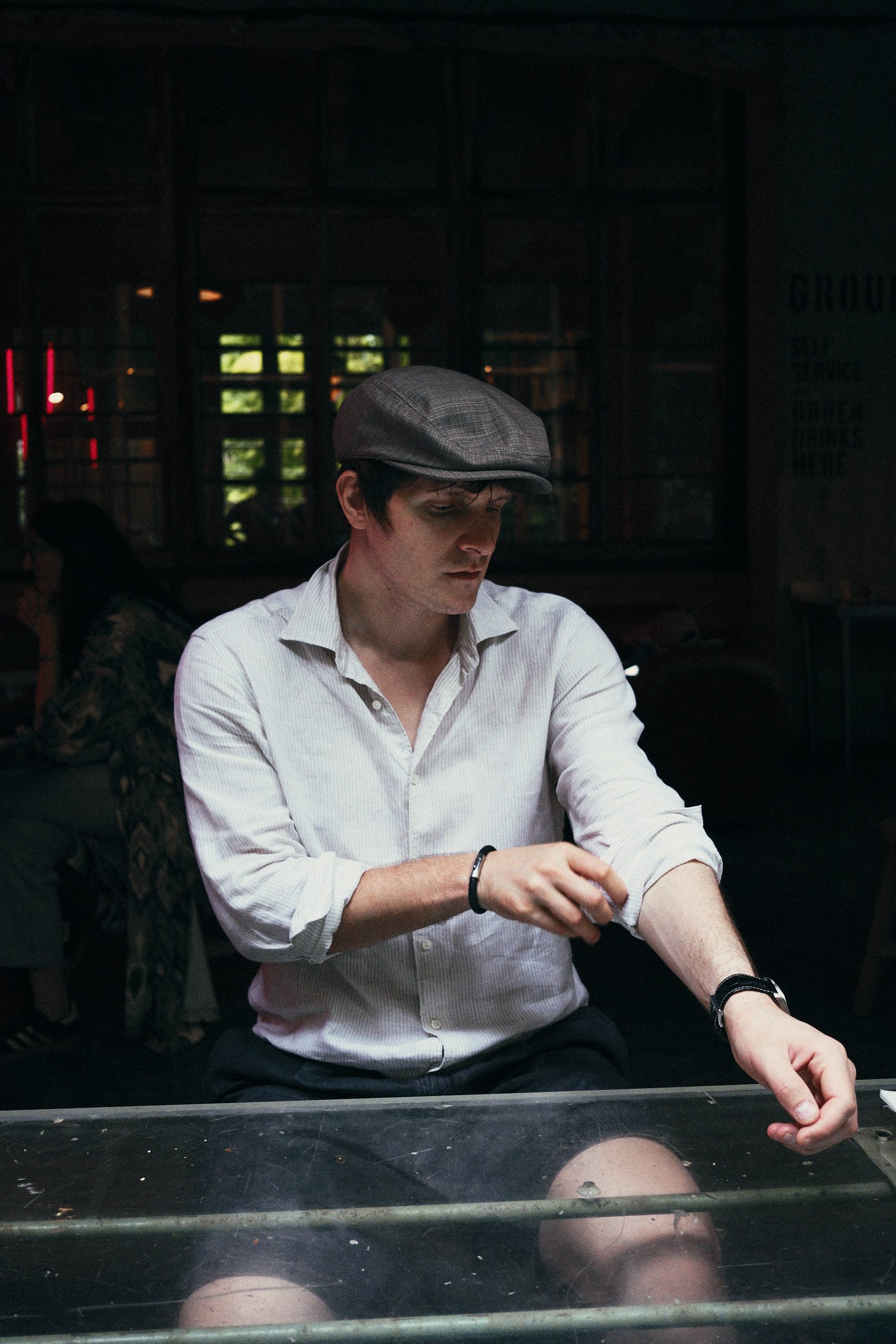 Portrait made on location in Tbilisi, shot on medium format - frame 16