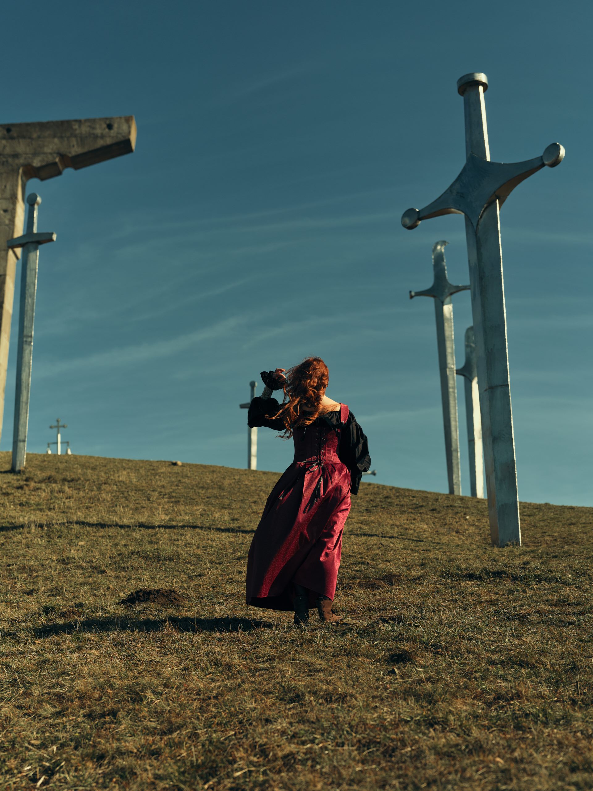 Portrait made on location in Tbilisi, shot on medium format - frame 20
