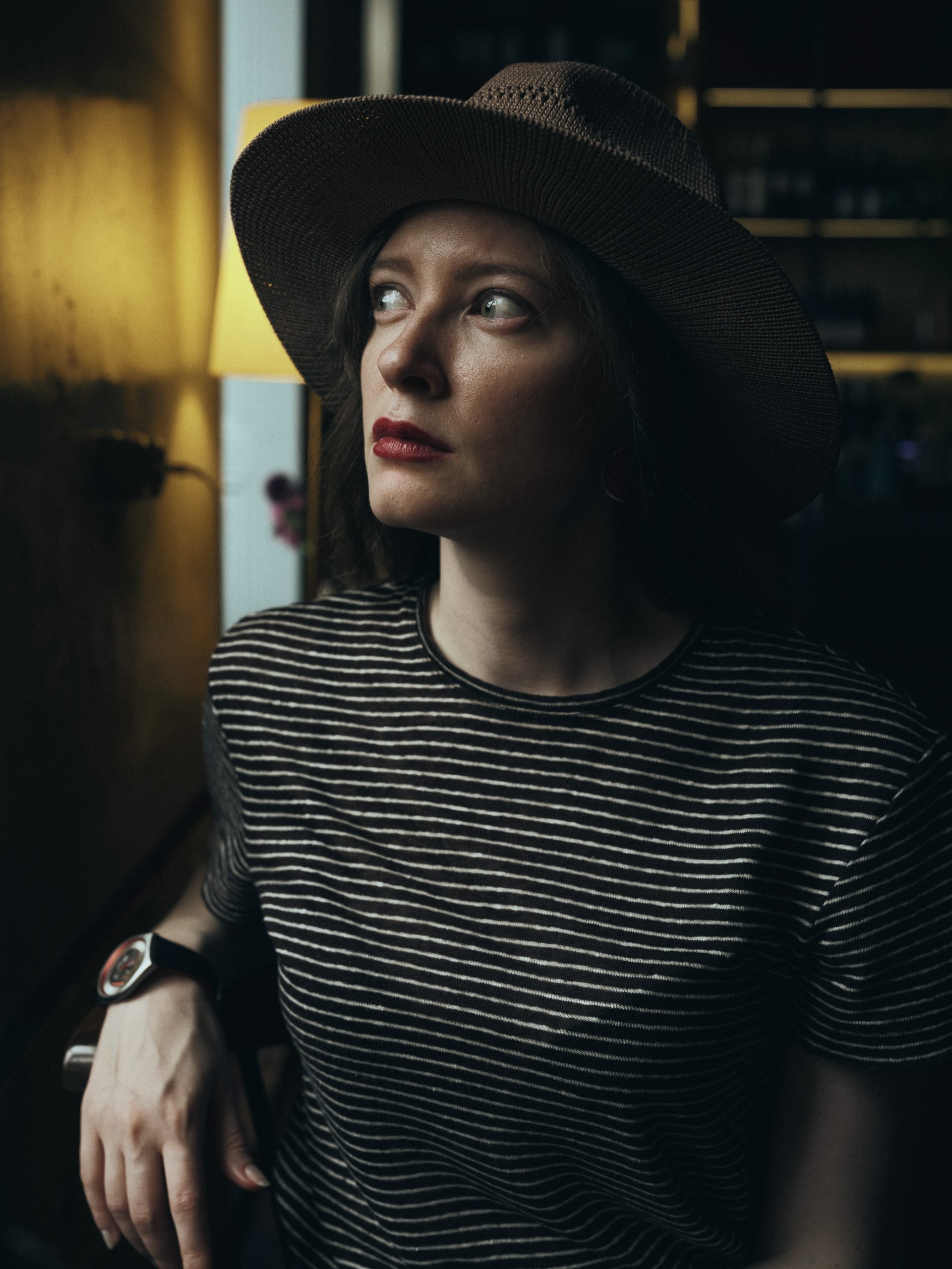 Portrait made on location in Tbilisi, shot on medium format - frame 24