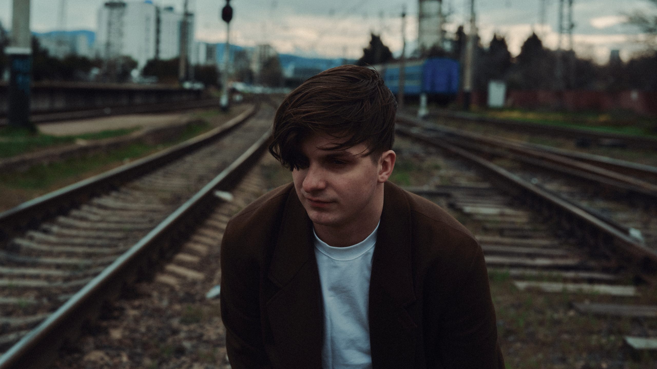 Portrait made on location in Tbilisi, shot on medium format - frame 32